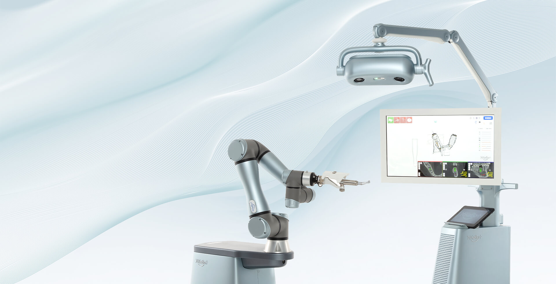 Yakebot Robotic System, a safe, precise, efficient and minimally invasive  digital dental medical robot！